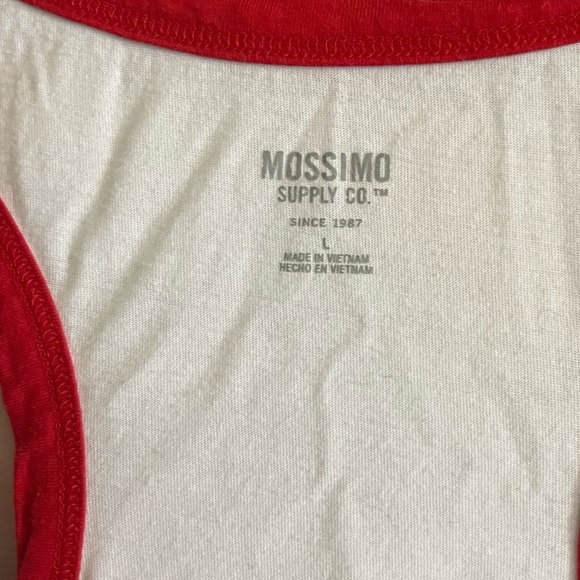 Mossimo “Ok Fine Whatever” Racerback Tank Top Size Large - Picture 2 of 2